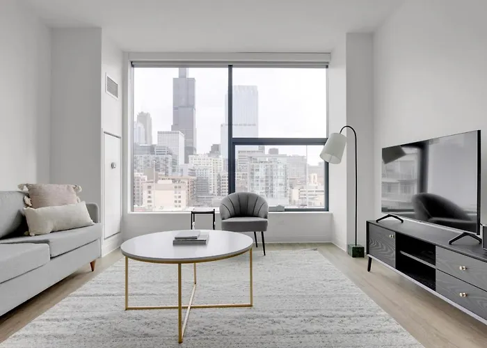 W Loop 1br W Gym Pool In Heart Of Greektown Chi-535 Appartement