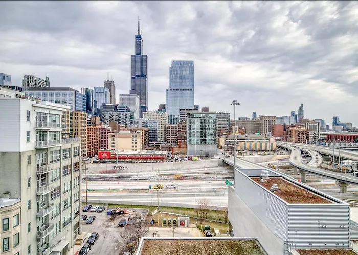 W Loop 1br W Gym Pool In Heart Of Greektown Chi-535 Appartement *