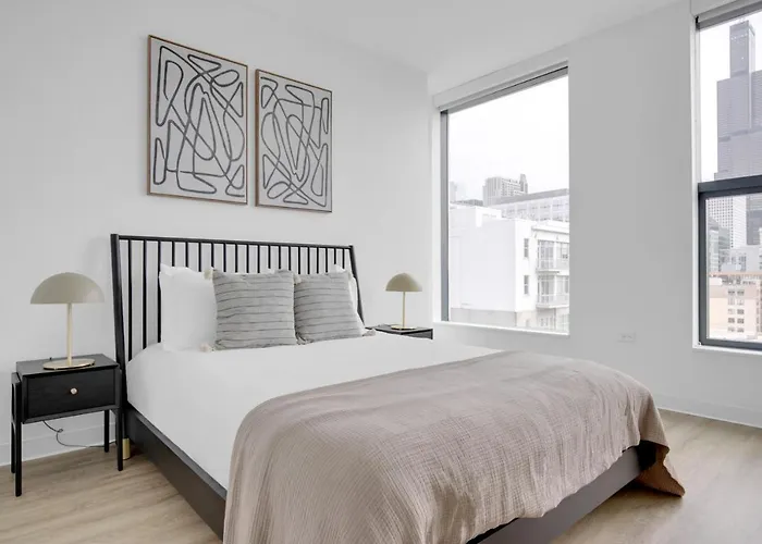W Loop 1br W Gym Pool In Heart Of Greektown Chi-535 Appartement